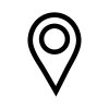 Location pin icon vector on white background. Map Pointe Icon, navigation icon, Location pin icon modern icon for graphic and web design. Location pin icon sign for logo, website, app, ui. Location pin icon flat vector icon illustration, EPS10
